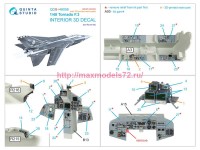 QDS+48058   3D Декаль интерьера для Tornado F.3 (Revell) (малая версия) (с 3D-печатными деталями) (attach3 85058)